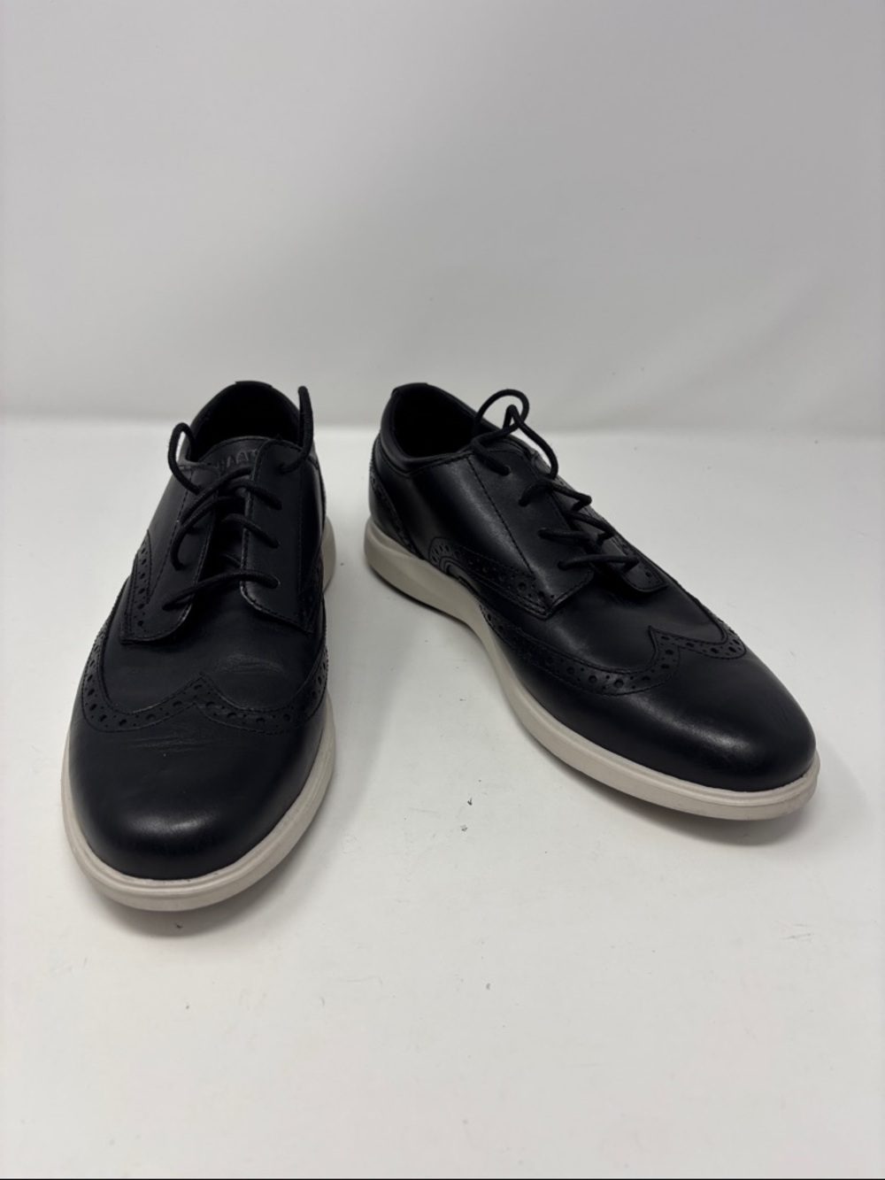 Cole Haan | 8 M Men's Black Wingtip Lace-Up Shoes